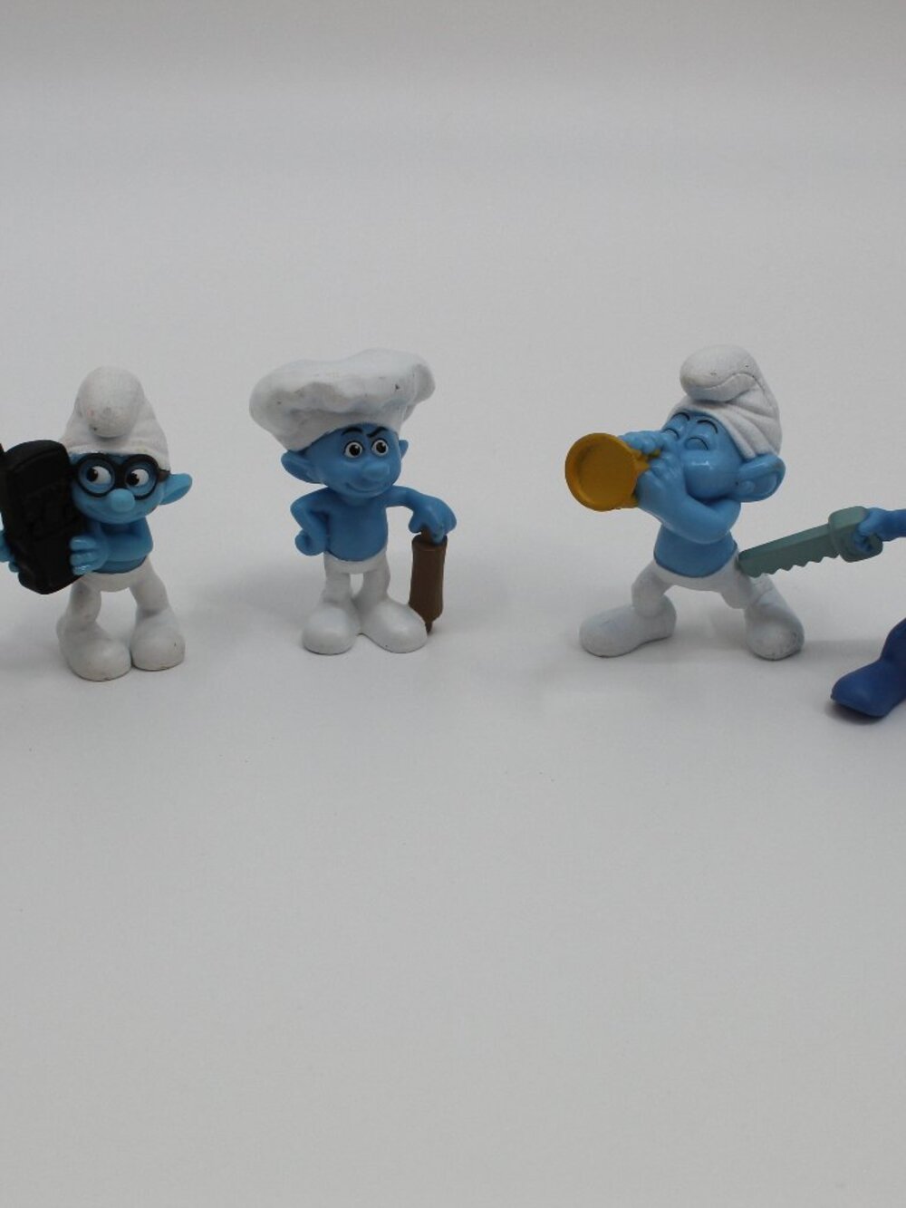Vintage Smurfs Figures lot of 5 Collectibles‎ Figurines Peyo 2011-2013